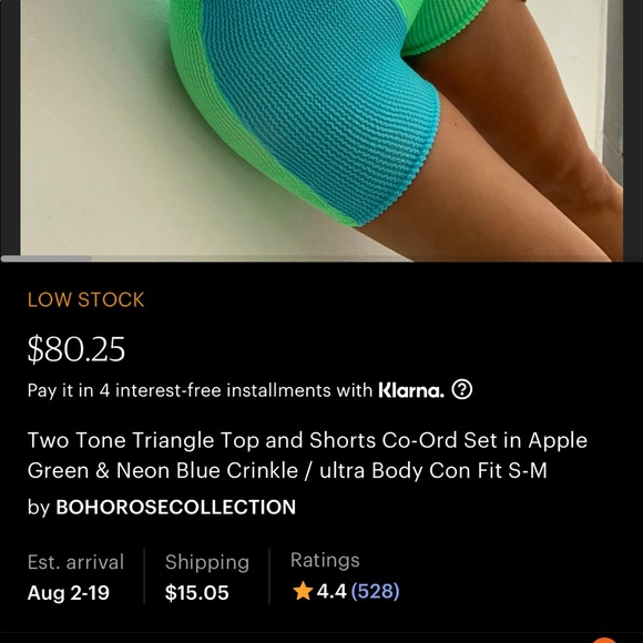 Two Tone Rave Festival Co-Ord set - Picture 4 of 4